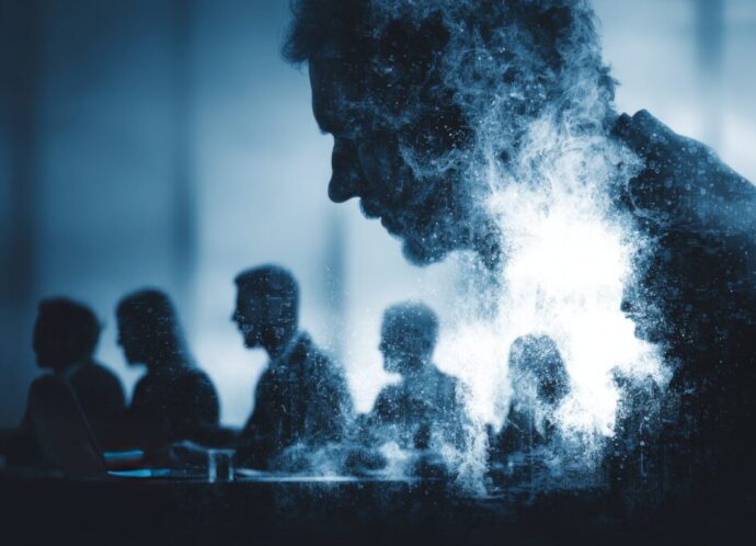 crisis management strategy, professionals building strong culture. Generative AI